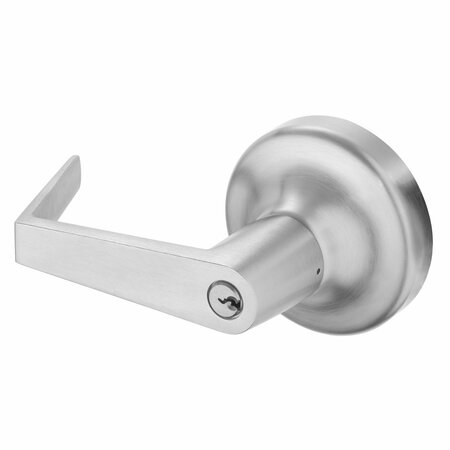 YALE COMMERCIAL Augusta Key in Lever Classroom Rose Exit Device Trim US26D 626 Satin Chrome Finish AU446F626